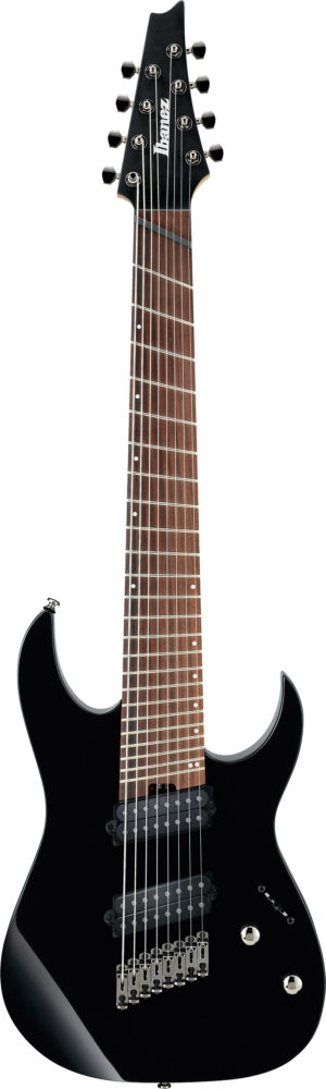 IBANEZ RG-Serie Multiscale E-Gitarre 8 String Black