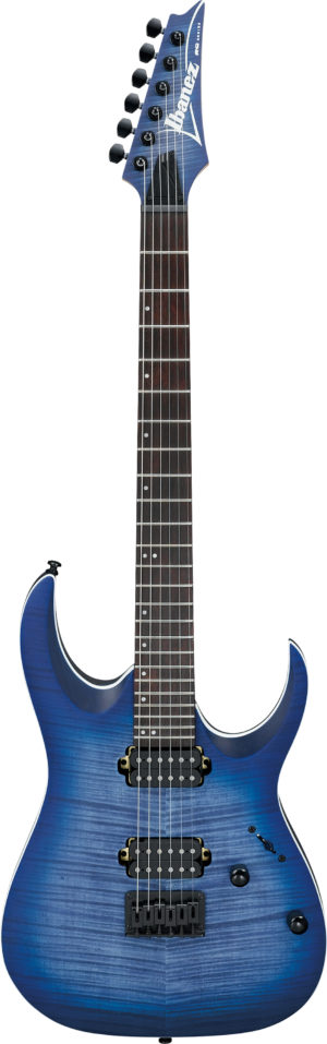 IBANEZ RG-Serie E-Gitarre 6 String Blue Lagoon Burst Flat