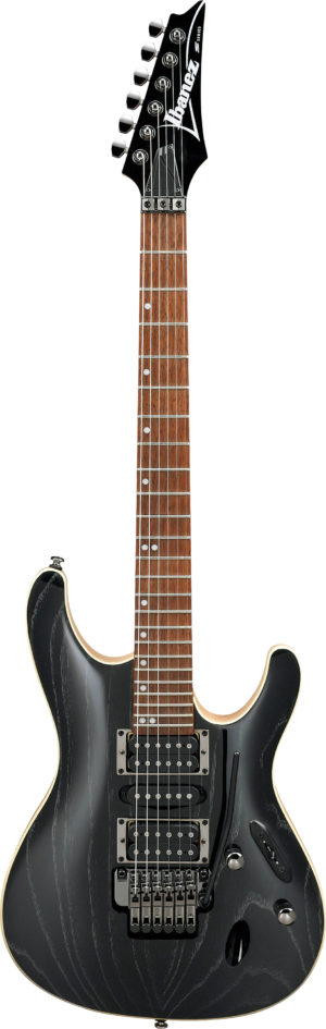 IBANEZ S-Serie E-Gitarre 6 String Silver Wave Black