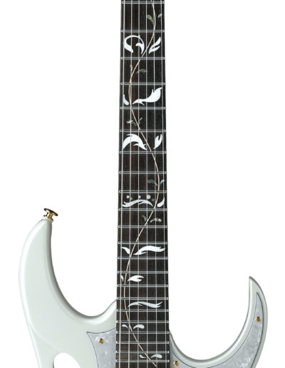 IBANEZ Steve Vai "PIA" Signature Edition E-Gitarre 6 String Stallion White + Case M20RG