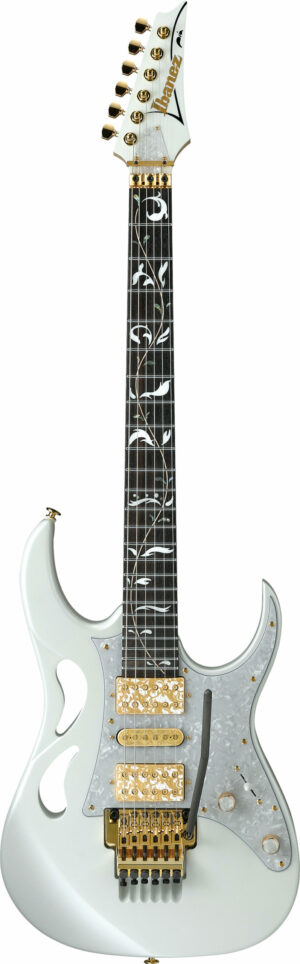 IBANEZ Steve Vai "PIA" Signature Edition E-Gitarre 6 String Stallion White + Case M20RG