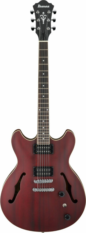 IBANEZ Artcore Hollowbody Gitarre 6 String Transparent Red Flat