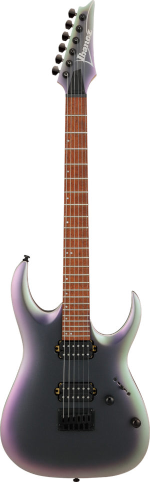 IBANEZ RG-Serie E-Gitarre 6 String Black Aurora Burst Matte