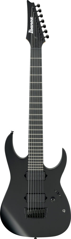 IBANEZ RG Iron Label E-Gitarre 7 String Black Flat