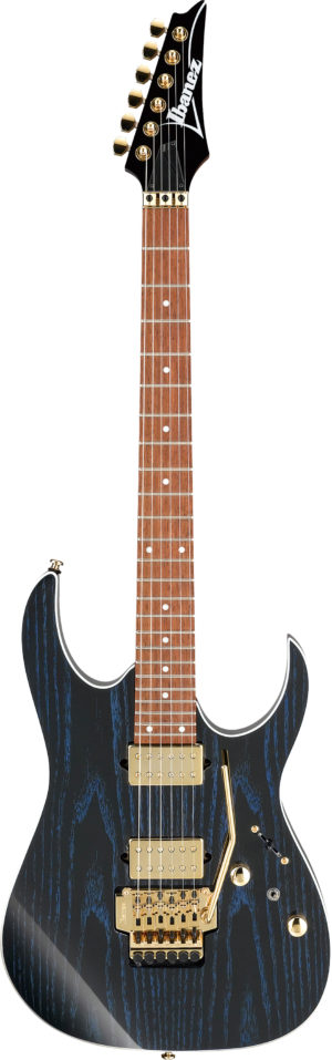 IBANEZ RG-Serie E-Gitarre 6 String Blue Wave Black