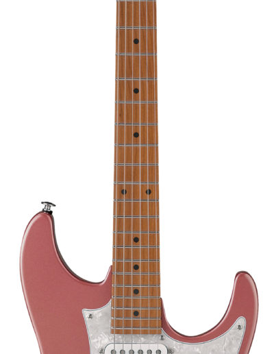 IBANEZ AZ-Series E-Gitarre 6 String Hazy Rose Metallic + Case M20AZ