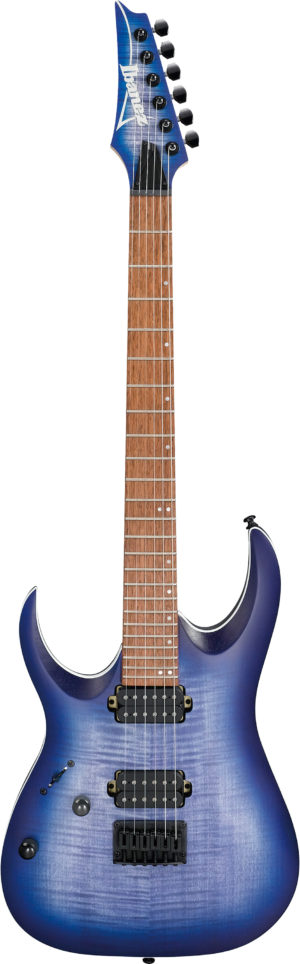 IBANEZ RG-Serie E-Gitarre 6 String Lefty Blue Lagoon Burst Flat