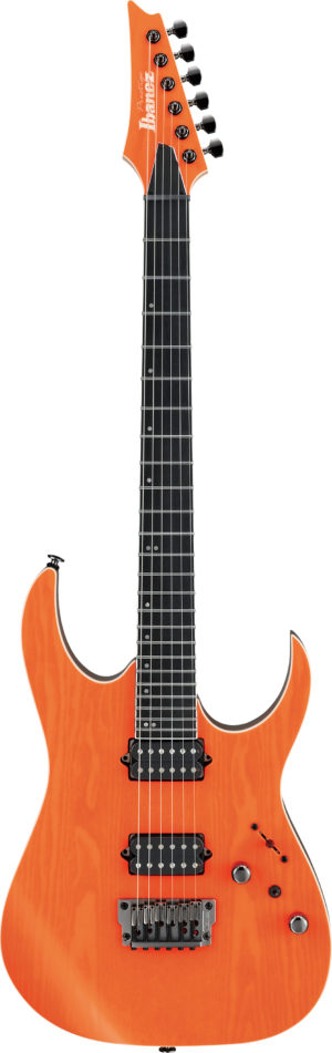 IBANEZ RG-Series E-Gitarre 6 String Transparent Fluorescent Orange + Case M20RG