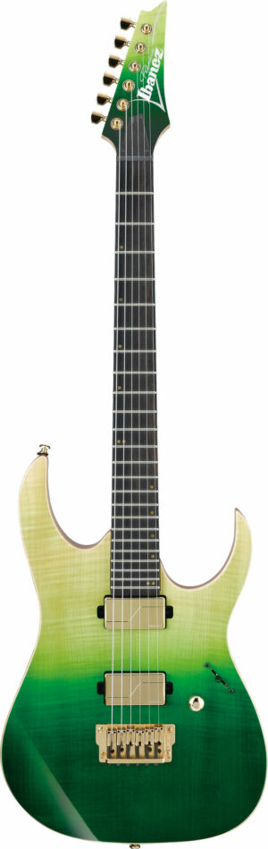 IBANEZ Luke Hoskin Signature E-Guitar 6 String Transparent Green Gradation + Gigbag