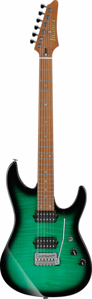 IBANEZ Marco Sfogli Signature AZ Fabula Green Burst + Case M20AZ