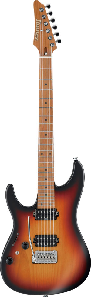 IBANEZ AZ-Series E-Gitarre 6 String Lefty Tri Fade Burst + Case M20AZL