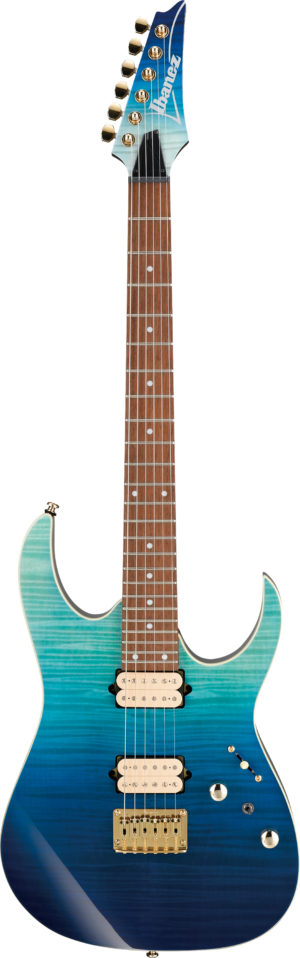 IBANEZ RG-Serie E-Gitarre 6 String Blue Reef Gradation