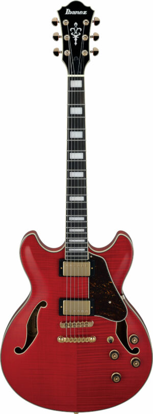 IBANEZ Artcore Expressionist Semi-Hollow Upgrade Gitarre Transparent Cherry Red