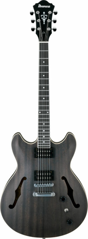 IBANEZ Artcore Hollowbody Gitarre 6 String Transparent Black Flat