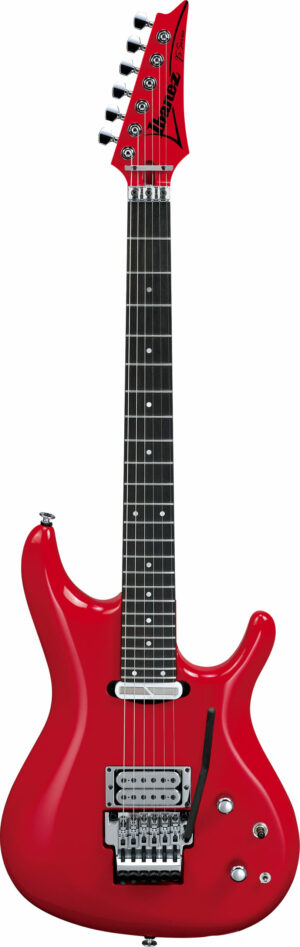 IBANEZ Joe Satriani Signature E-Gitarre mit Sustainiac PU Muscle Car Red