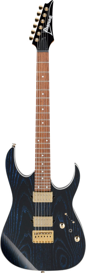 IBANEZ RG-Serie E-Gitarre 6 String Blue Wave Black