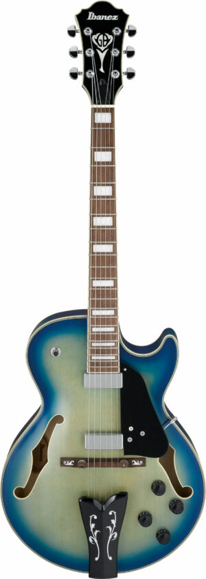 IBANEZ George Benson Signature E-Gitarre 6 String Jet Blue Burst