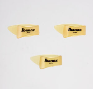 IBANEZ Ultem Daumen Picks Made in Japan Natural 3er Pack