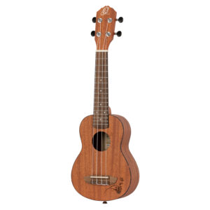 ORTEGA Bonfire Serie Sopran Ukulele mit Lasergravur