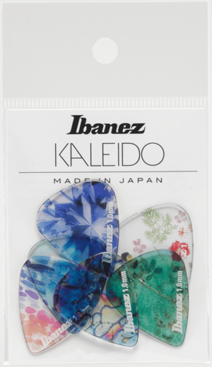 IBANEZ KALEIDO Series Picks Copolyester Material Heavy/ 6 teilig Set