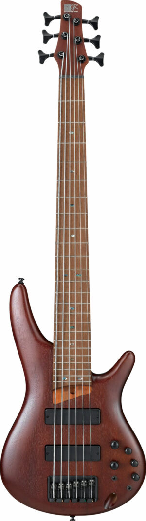 IBANEZ SR-Serie E-Bass 6 String Brown Mahogany