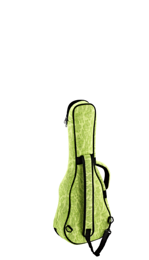 ORTEGA Gigbag für Ukulelen Denim Look Green