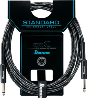 IBANEZ SI Serie (Standard) Instrumentenkabel - 2 gerade Stecker Gewebt Klinke - Klinke, Camouflage City - 3,05 m / 10 ft