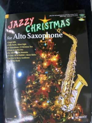 Jazzy Christmas (+CD) for alto saxophone