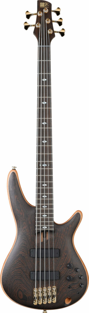 IBANEZ SR-Serie Prestige Made in Japan E-Bass 5 String Oil + Case MB20SR