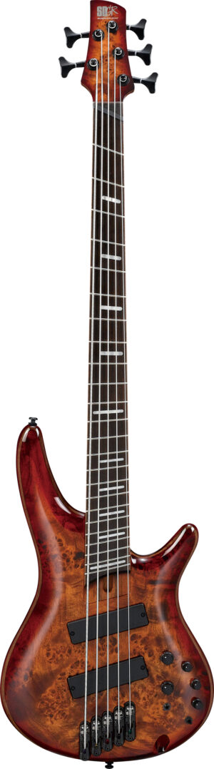 IBANEZ SR-Serie E-Bass 5 String Brown Topaz Burst