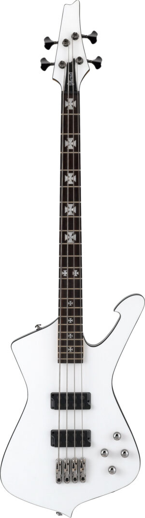 IBANEZ Sharlee D'Angelo Signature E-Bass 4 String Pearl White
