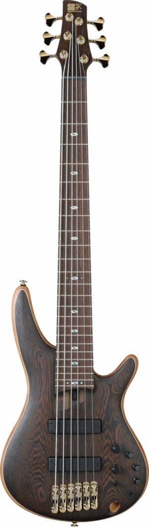 IBANEZ SR-Serie Prestige Made in Japan E-Bass 6 String Oil + Case MB20SR