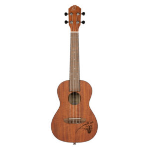 ORTEGA Bonfire Serie Konzert Ukulele mit Lasergravur