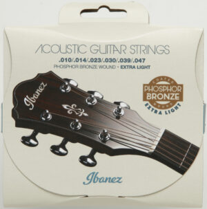 IBANEZ Saiten Set für 6 String .010/.014/.023/.030/.039/.047 Phosphor/Bronze