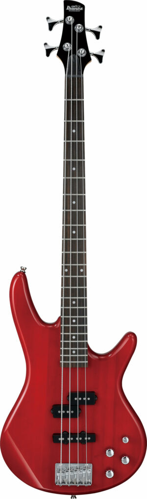 IBANEZ GIO-Serie E-Bass 4 String Transparent Red