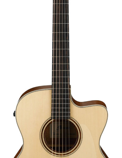 IBANEZ Artwood Akustik Series Grand Concert Gitarre 6 String Fingerstyle Collection Open Pore Semi Gloss + IAB541-BE Bag