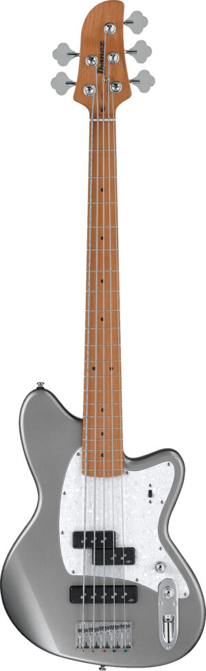 IBANEZ Talman E-Bass 5 String Metallic Gray