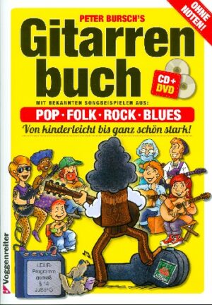 Bursch, Peter Gitarrenbuch Band 1 (+DVD +CD) Neuausgabe 2015