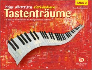 Meine allerersten vierhändigen Tastenträume Band 2 für Klavier zu 4 Händen Spielpartitur