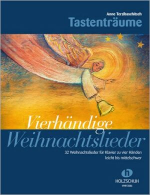 Tastenträume - 30 vierhändige Weihnachtslieder für Klavier zu vier Händen Spielpartitur