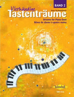 Vierhändige Tastenträume Band 2 für Klavier zu 4 Händen Spielpartitur