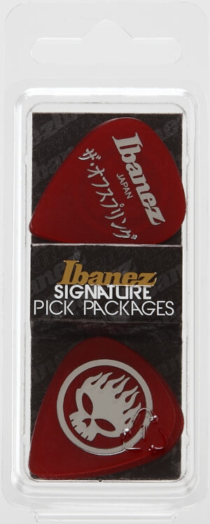 IBANEZ Signature Picks The Offspring Heavy 1,0mm rot aus celluloid 6er Pack