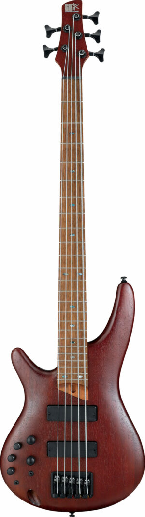 IBANEZ SR-Serie E-Bass 5 String Lefty Brown Mahogany