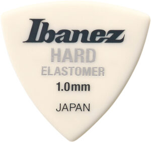 IBANEZ Elastomer Triangel Plektren 1mm Hart 3 Stück