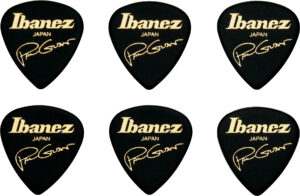 IBANEZ Picks Signature Series - Paul Gilbert 6 Stück schwarz 1,0mm Heavy