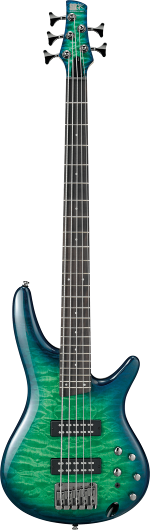 IBANEZ SR-Series E-Bass 5 String Surreal Blue Burst Gloss