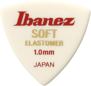 IBANEZ Elastomer Triangel Plektren 1mm Soft 3 Stück