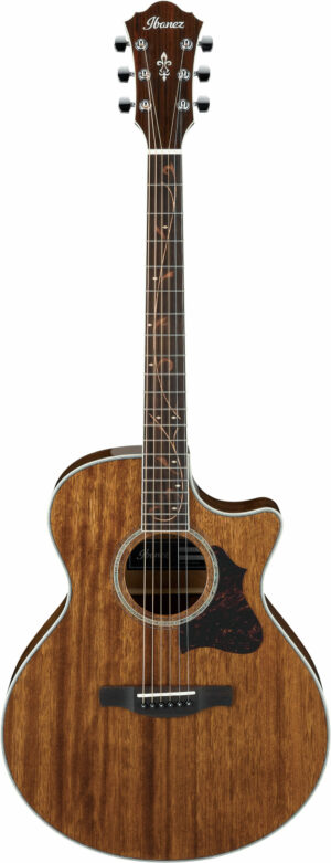 IBANEZ AE Series Westerngitarre 6 String inkl Tonabnehmer Natural High Gloss