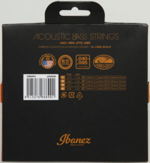 IBANEZ Saiten Set für Akustik Bass 4 String .040 / .060 / .075 / .095 80/20 Bronze