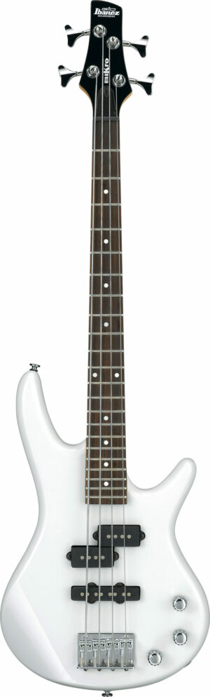 IBANEZ GIO miKro E-Bass 4 String - kurze Mensur Pearl White